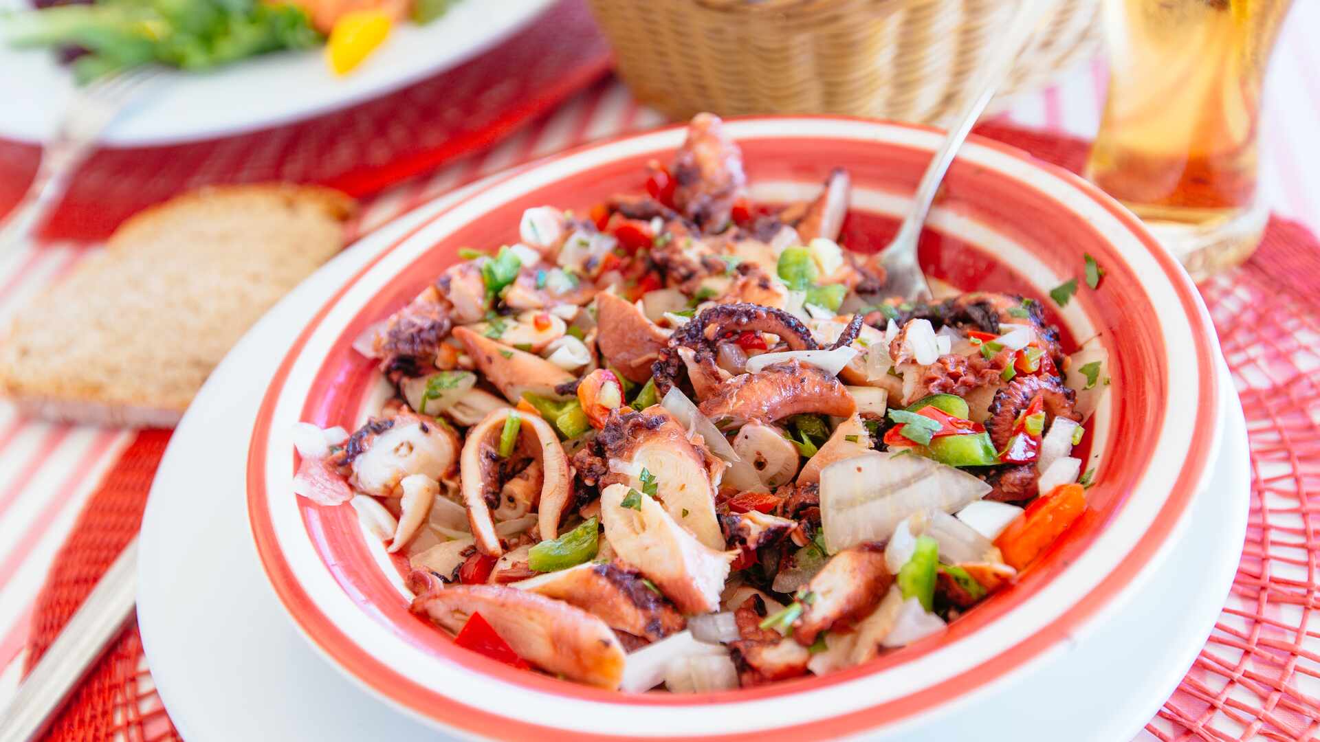 Octopus Salad, Portugal