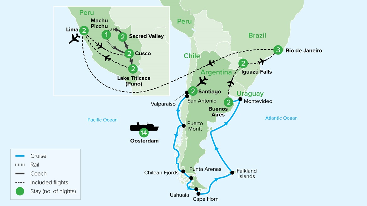 South America Map 2025 ISTHR33