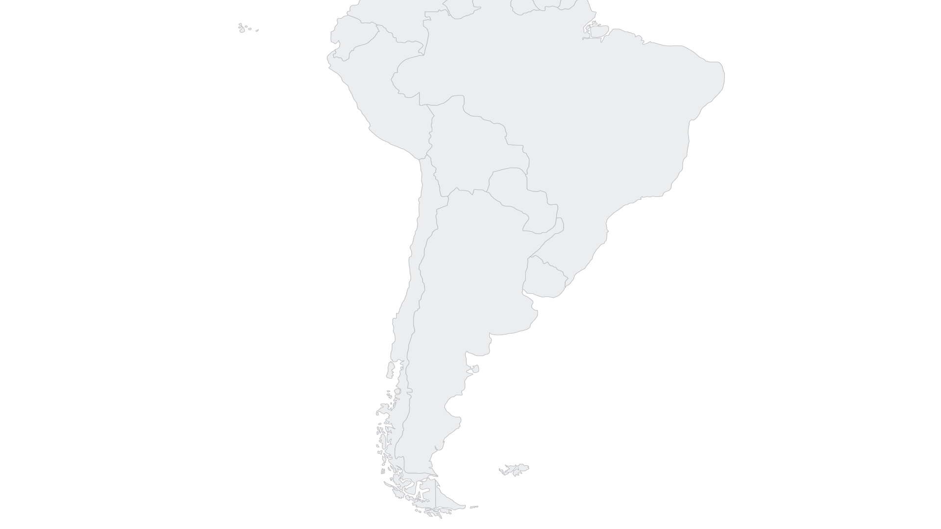 South America region map