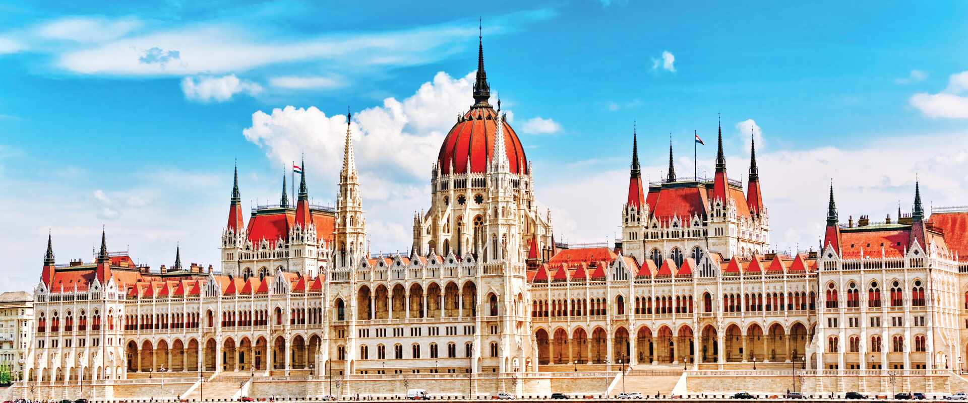 The hungarian parliament building in Budapest (Orszaghaz)