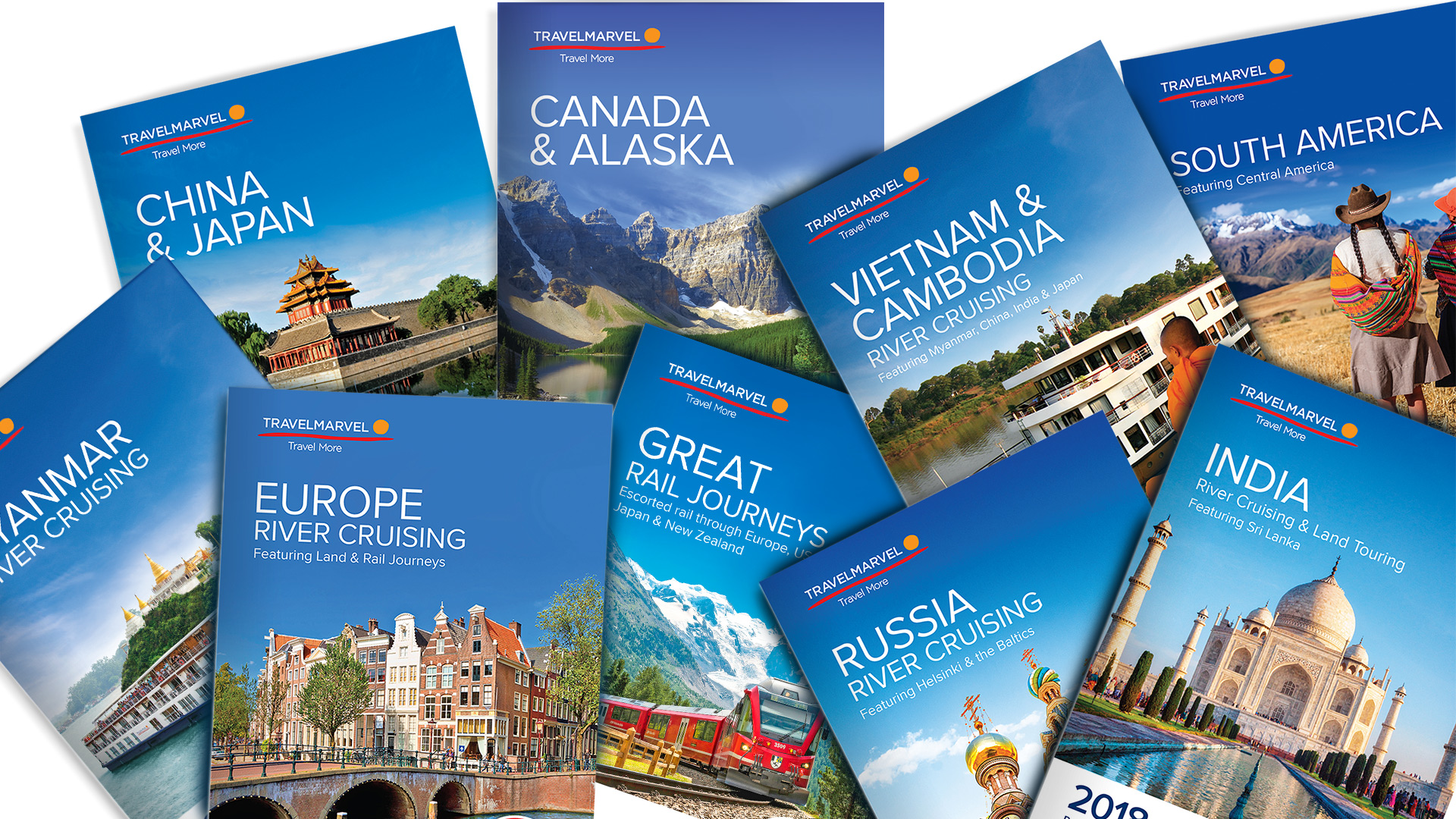 Travel Brochures selection