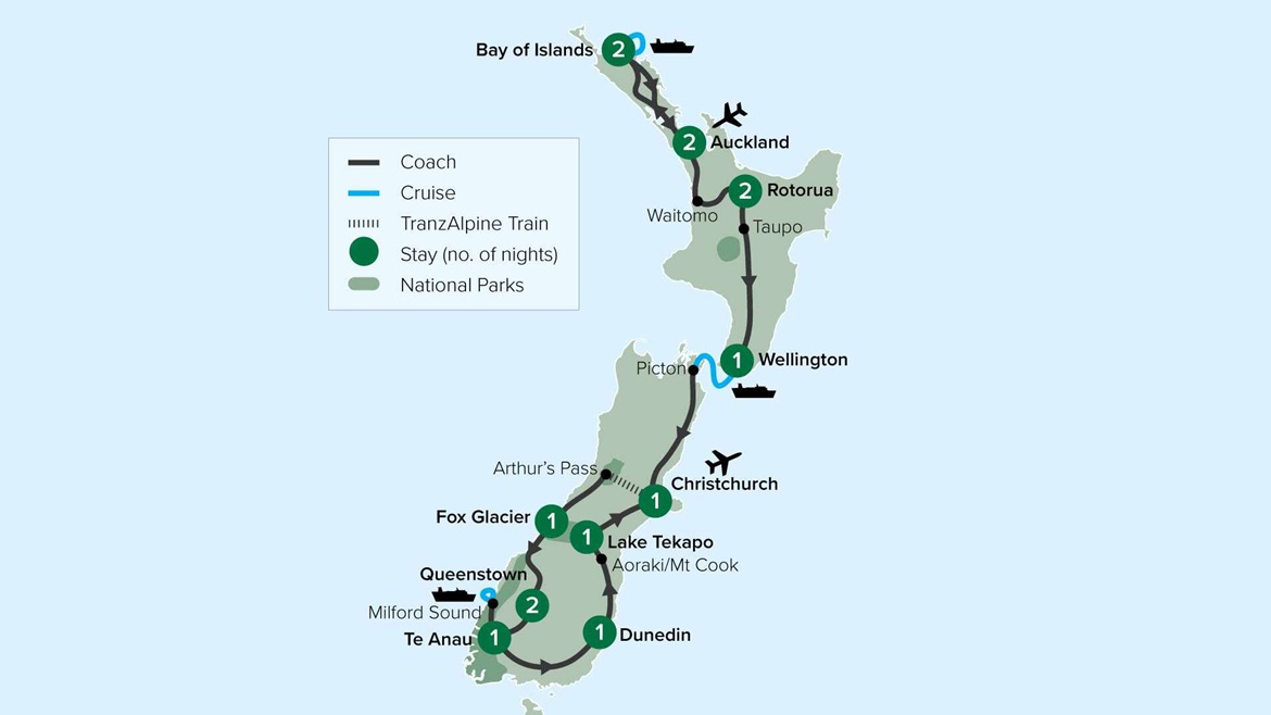 New Zealand Map 2024-2025 NT15