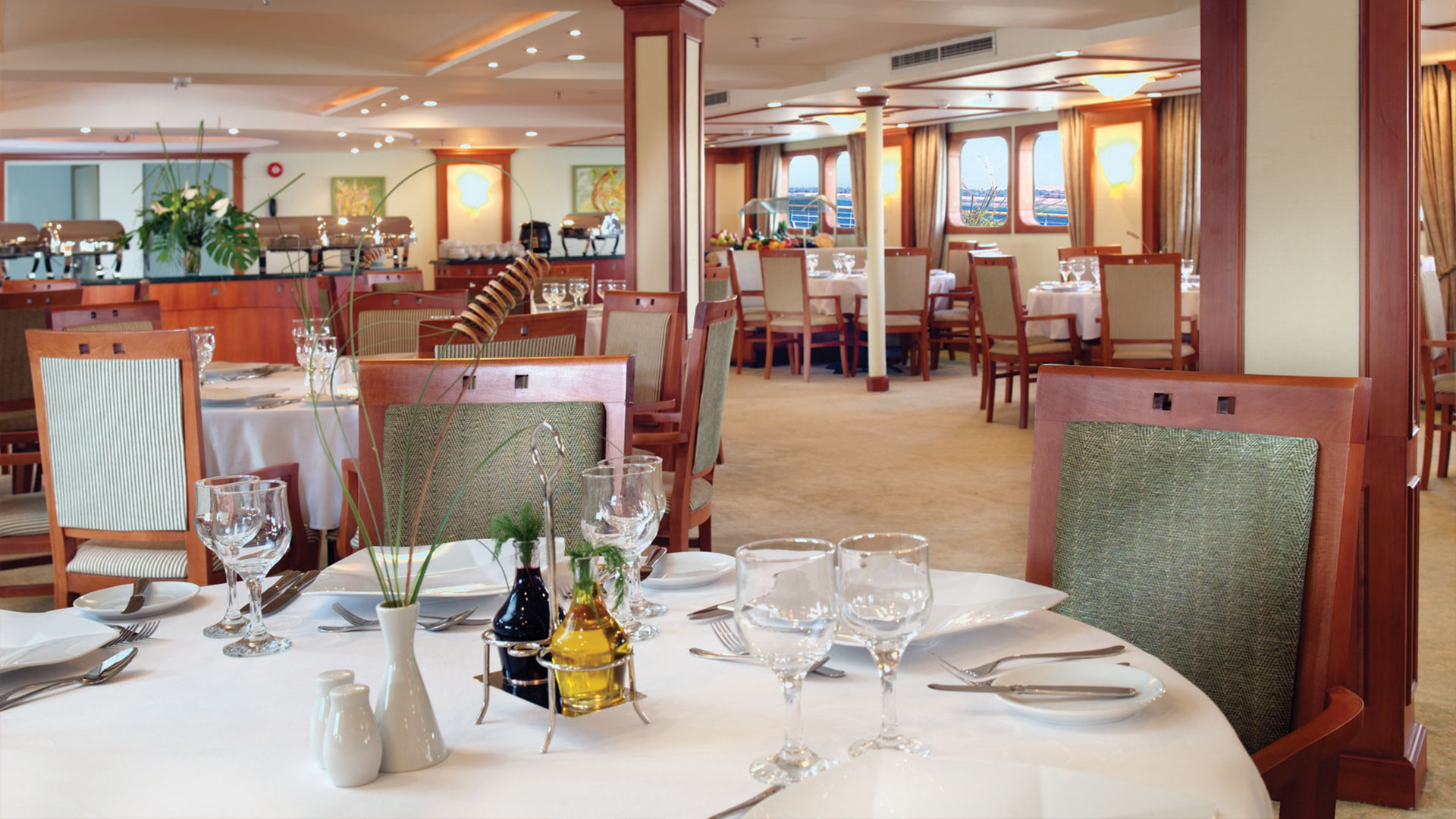Royal Lotus Nile River Ship Dining Room