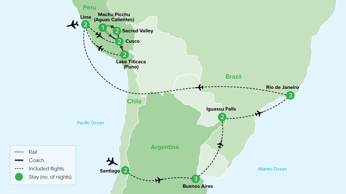 South America Map 2025 IST20