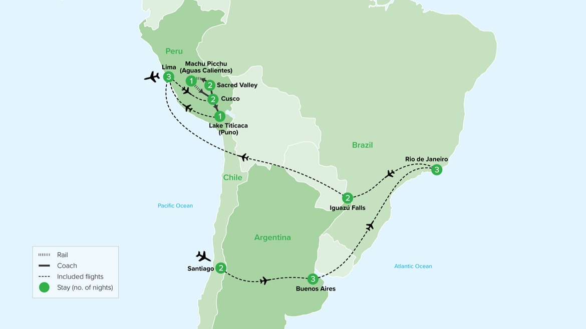 South America 2024-2025 Map IST20